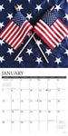 Old Glory 2024 12" x 12" Wall Calendar