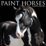 Paint Horses 2024 12" x 12" Wall Calendar