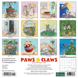Gary Patterson's Paws n Claws 2024 12" x 12" Wall Calendar
