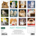 Just Persians 2024 12" x 12" Wall Calendar