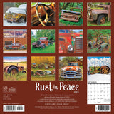 Rust in Peace 2024 12" x 12" Wall Calendar