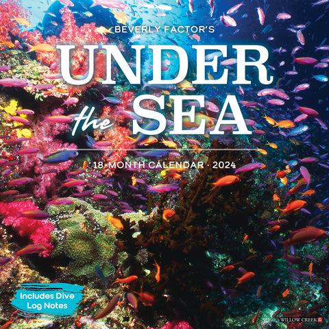 Under the Sea 2024 12" x 12" Wall Calendar