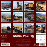 Union Pacific 2024 12" x 12" Wall Calendar