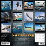 Warbirds of WWII 2024 12" x 12" Wall Calendar