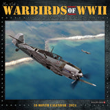 Warbirds of WWII 2024 12" x 12" Wall Calendar