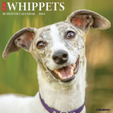 Just Whippets 2024 12" x 12" Wall Calendar