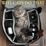 Why Cats Do That 2024 12" x 12" Wall Calendar