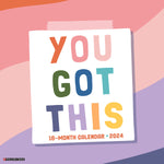 You Got This 2024 12" x 12" Wall Calendar