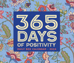 365 Days of Positivity 2024 6.2" x 5.4" Box Calendar