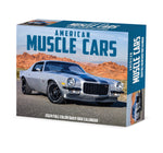 American Muscle Cars 2024 6.2" x 5.4" Box Calendar