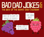 Bad Dad Jokes 2024 6.2" x 5.4" Box Calendar