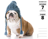 Bulldogs 2024 6.2" x 5.4" Box Calendar