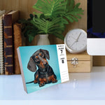 Dachshunds 2024 6.2" x 5.4" Box Calendar