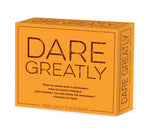 Dare Greatly 2024 6.2" x 5.4" Box Calendar