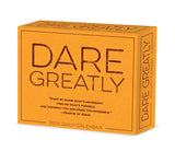 Dare Greatly 2024 6.2" x 5.4" Box Calendar