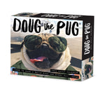 Doug the Pug 2024 6.2" x 5.4" Box Calendar-USA