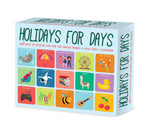 Holidays for Days 2024 6.2" x 5.4" Box Calendar