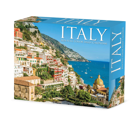 Italy 2024 6.2" x 5.4" Box Calendar