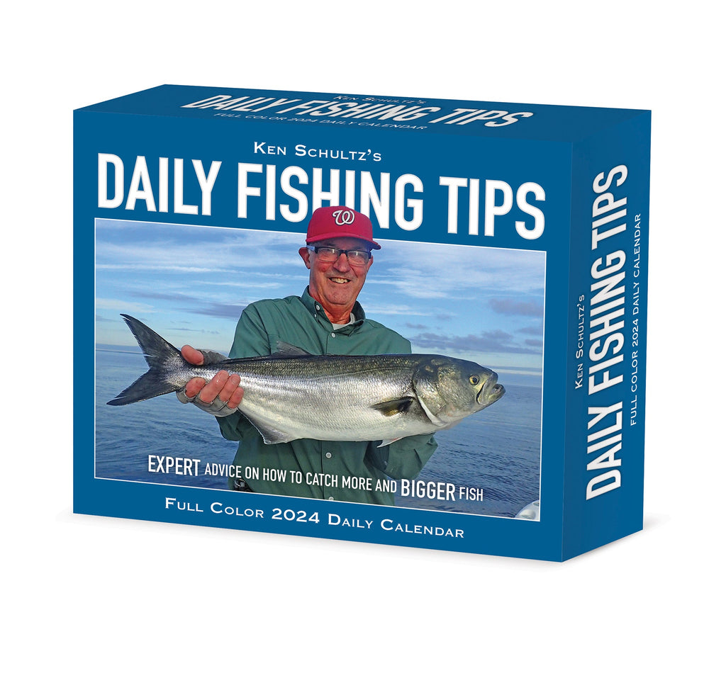 Ken Schultz's Daily Fishing Tips 2024 Box Calendar – Willow Creek Press