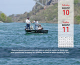 Ken Schultz's Daily Fishing Tips 2024 6.2" x 5.4" Box Calendar
