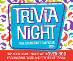 Trivia Night 2024 6.2" x 5.4" Box Calendar