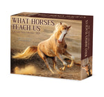 What Horses Teach Us 2024 6.2" x 5.4" Box Calendar