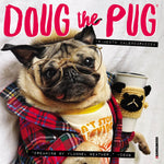 Doug the Pug 2024 7" x 7" Mini Wall Calendar