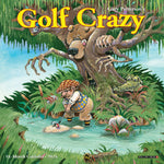 Golf Crazy by Gary Patterson 2024 7" x 7" Mini Wall Calendar