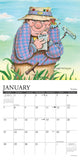 Golf Crazy by Gary Patterson 2024 7" x 7" Mini Wall Calendar