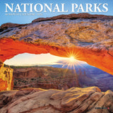 National Parks 2024 7" x 7" Mini Wall Calendar