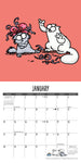 Simon's Cat 2024 7" x 7" Mini Wall Calendar