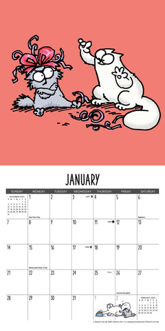 Simon's Cat 2024 Mini Wall Calendar – Willow Creek Press