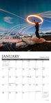 Wanderlust 2024 7" x 7" Mini Wall Calendar