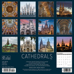 Cathedrals 2024 12" x 12" Wall Calendar