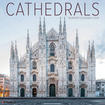 Cathedrals 2024 12" x 12" Wall Calendar