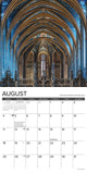 Cathedrals 2024 12" x 12" Wall Calendar