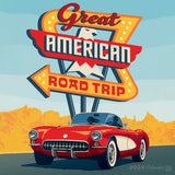 Great American Road Trip (ADG) 2024 12" x 12" Wall Calendar