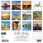 Outer Banks 2024 12" x 12" Wall Calendar