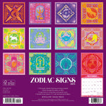 Zodiac Signs 2024 12" x 12" Wall Calendar