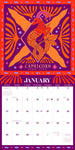 Zodiac Signs 2024 12" x 12" Wall Calendar