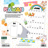 Kawaii 2024 12" x 12" Wall Calendar