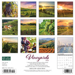 Vineyards 2024 12" x 12" Wall Calendar