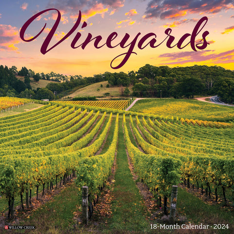 Vineyards 2024 12" x 12" Wall Calendar