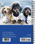 Crusoe the Celebrity Dachshund 2024 6.5" x 8.5" Engagement Calendar