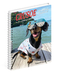 Crusoe the Celebrity Dachshund 2024 6.5" x 8.5" Engagement Calendar