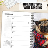 Doug the Pug 2024 6.5" x 8.5" Engagement Calendar