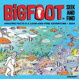 Bigfoot Seek & Find 2024 12" x 12" Wall Calendar