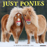 Ponies 2024 12" x 12" Wall Calendar