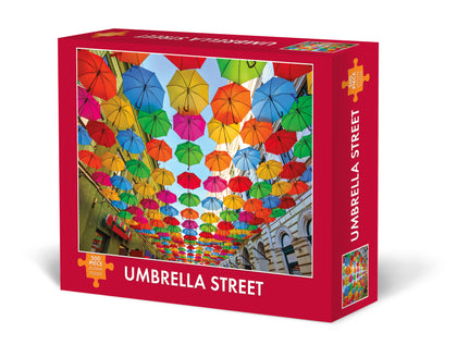 Umbrella Street 500-Piece Puzzle