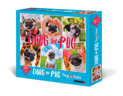 Doug the Pug®: Pugs & Kisses 1000-Piece Puzzle